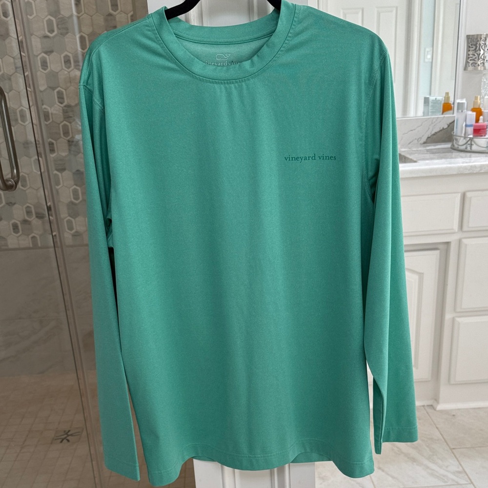 Vineyard Vines Large Green Long Sleeve Shirt